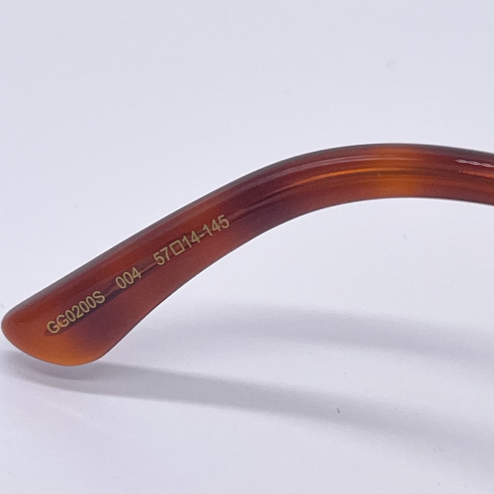 NEW GUCCI GG0200S 004 AVIATOR SUNGLASSES GUCCI - Picture 11 of 14